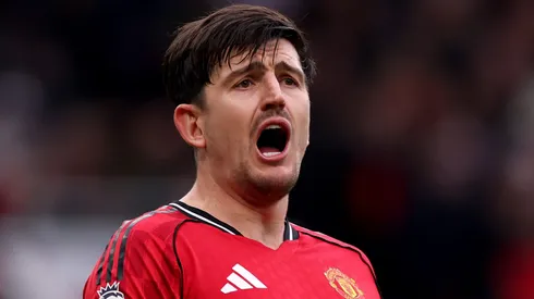 Maguire lamenta chance perdida pelo Manchester United. (Photo by Carl Recine/Getty Images)