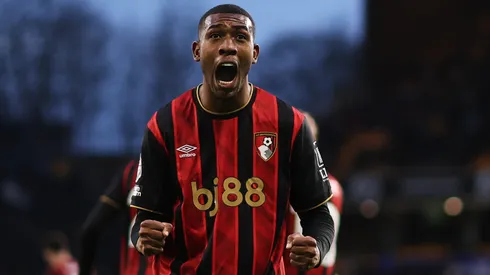 O atacante Rayan em jogo do Bournemouth (Jack Thomas/Getty Images)