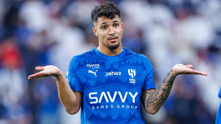 Marcos Leonardo, atacante do Al-Hilal. (Foto: Abdullah Ahmed/Getty Images)