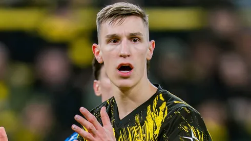 Nico Schlotterbeck, do Borussia Dortmund irritou a diretoria após falas sobre título da Bundesliga. IMAGO / Kirchner-Media – (Bahho Kara)
