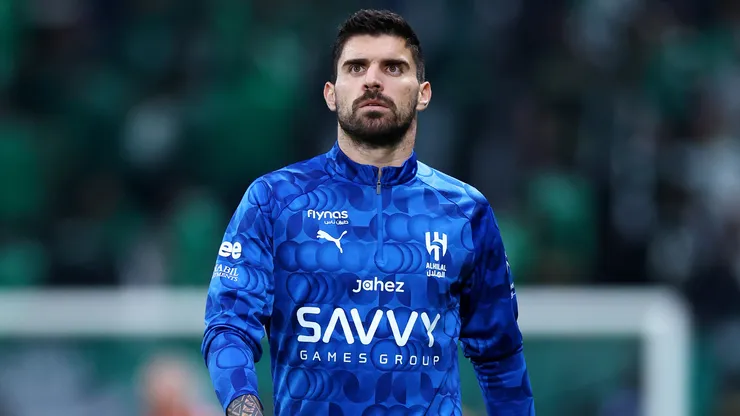 Rúben Neves em treino do Al-Hilal. (Foto: Abdullah Ahmed/Getty Images)
