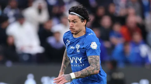 Em crise com a diretoria, Darwin Nuñez tenta forçar saída para o futebol turco. (Foto de Abdullah Ahmed/Getty Images)
