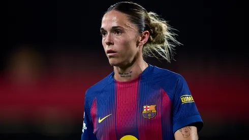 Zagueira titular do Barça não poderá jogar o clássico – Foto: Alex Caparros/Getty Images