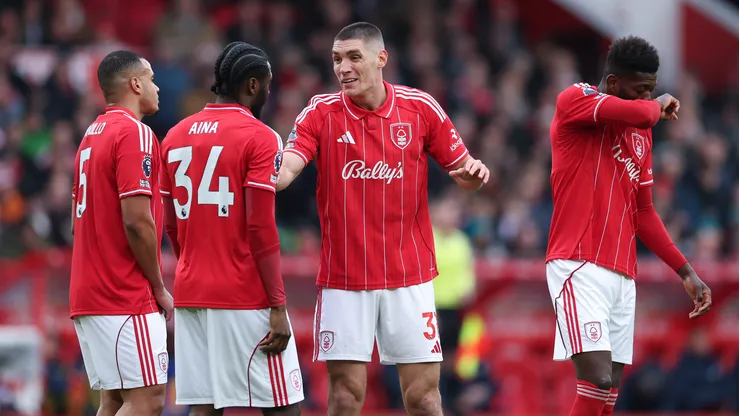 Na última rodada, o Forest só empatou em casa com o Crystal Palace por 1 a 1
