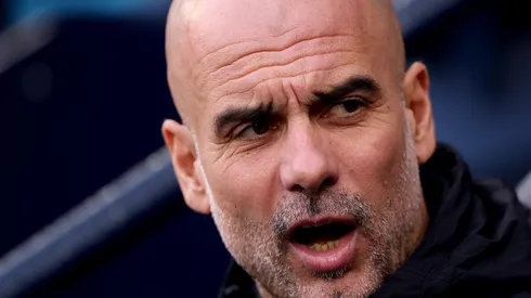 Guardiola pode encerrar ciclo no City (Photo by Carl Recine/Getty Images)
