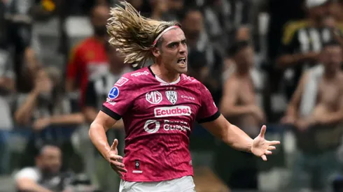 Claudio Spinelli foi campeão com o Del Valle. Pedro Vilela/Getty Images.