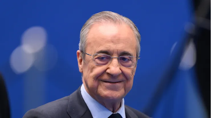 Florentino Pérez pelo Real Madrid. Foto: David Ramos/Getty Images