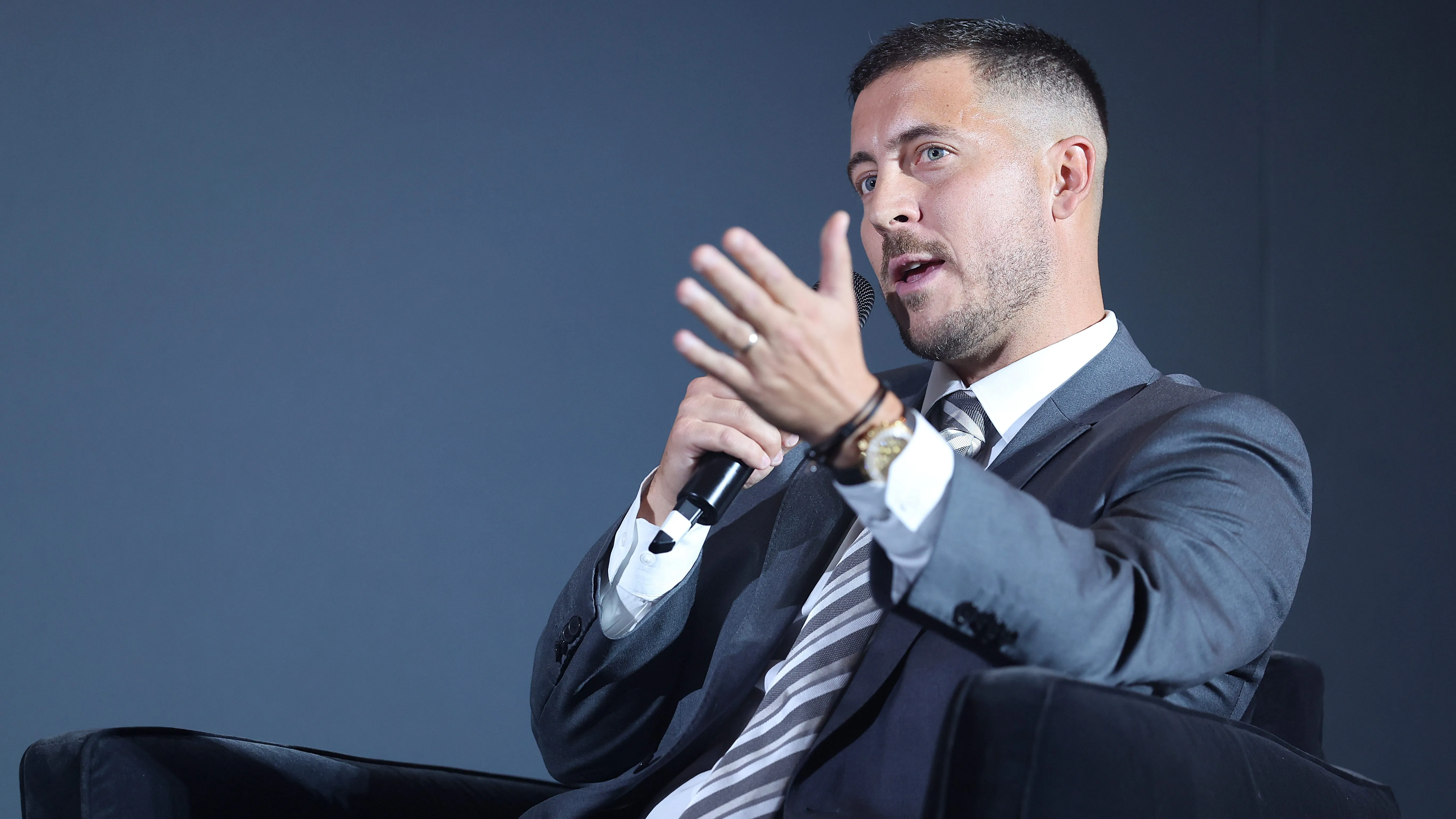 Eden Hazard, ex-jogador do Chelsea. Foto: Harry Murphy/Getty Images for Premier League