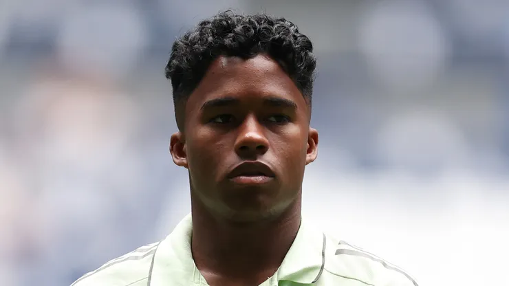 Endrick, atacante brasileiro que pertence ao Real Madrid. (Foto: Florencia Tan Jun/Getty Images)