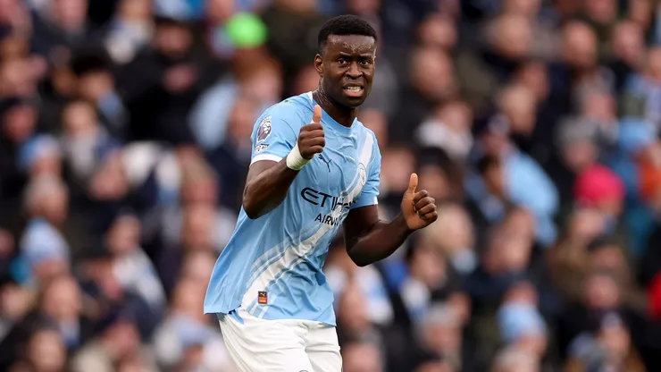 Mar Guéhi será desfalque do Manchester City para a Carabao Cup. Foto: Carl Recine/Getty Images