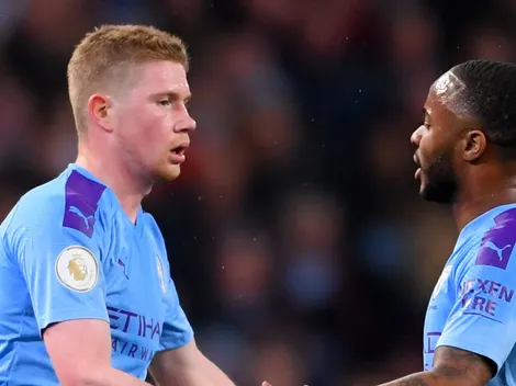 De Bruyne quer retomar parceria com Sterling no Napoli