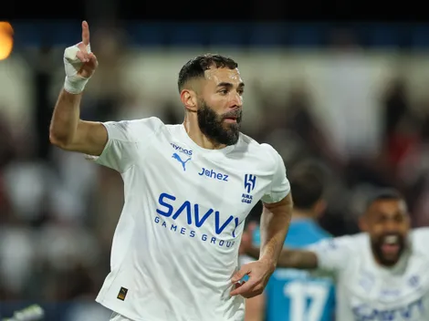 Benzema estreia pelo Al-Hilal com gol de calcanhar