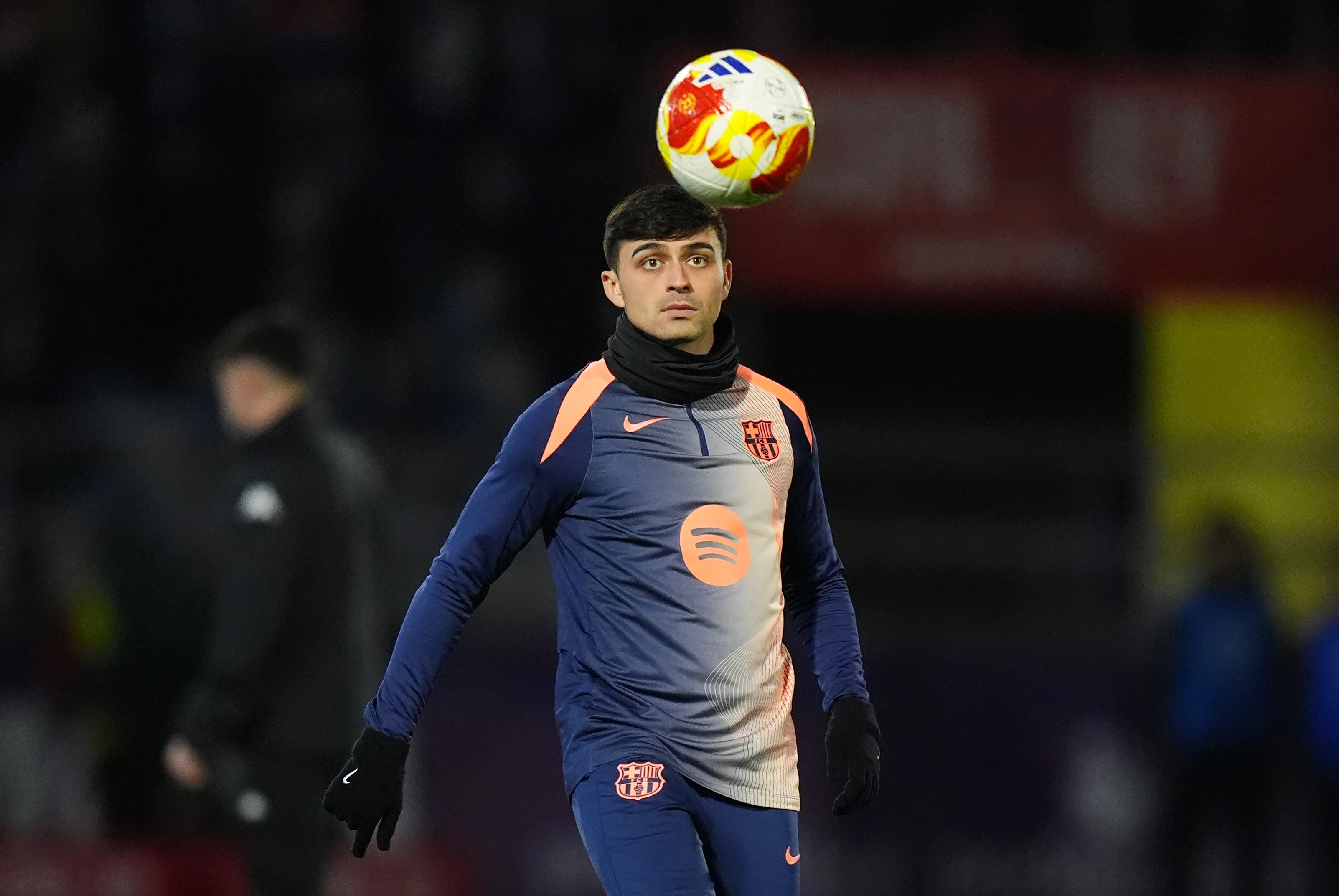 Pedri em ação pelo Barcelona. Foto: Angel Martinez/Getty Images