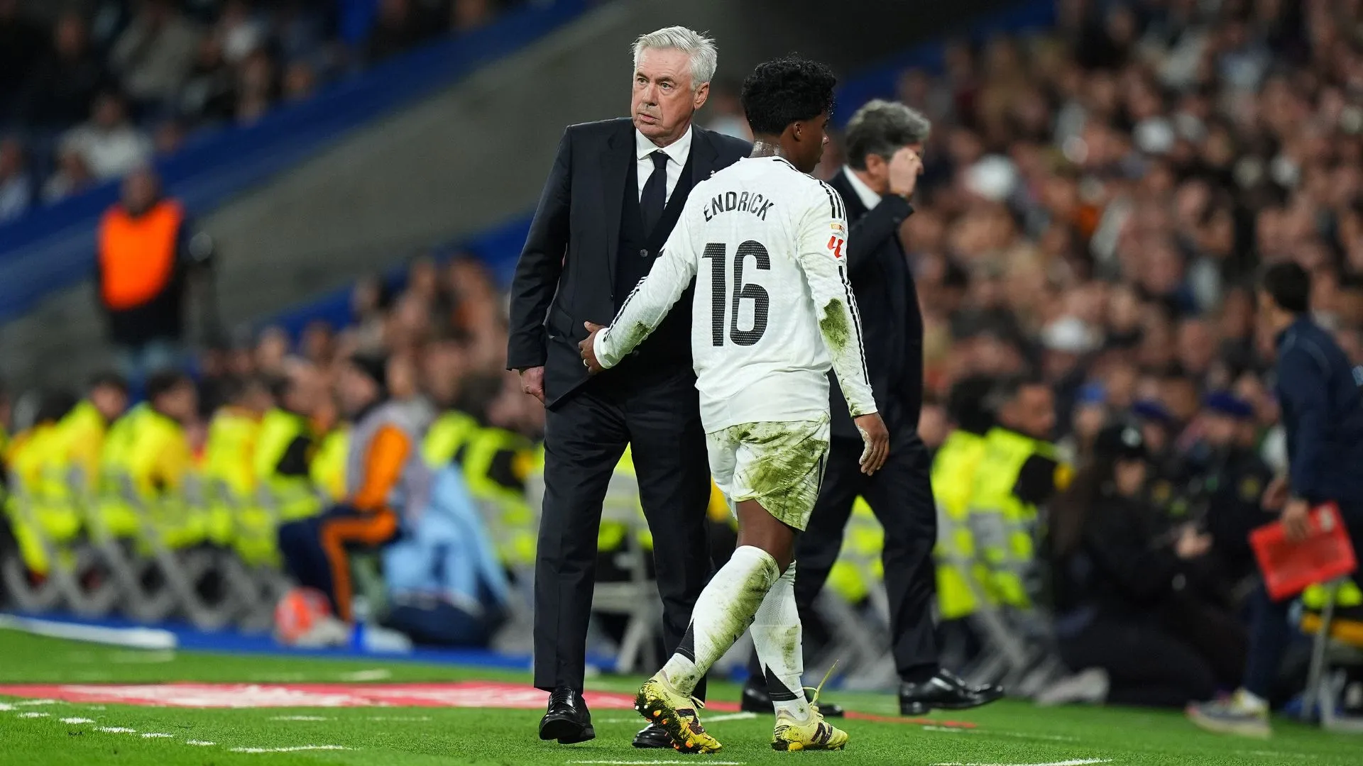 Endrick já foi treinado por Carlo Ancelotti (foto: Angel Martínez/Getty Images)