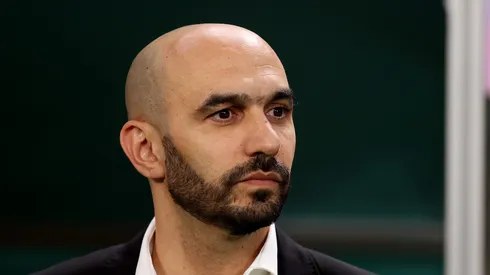 Walid Regragui, técnico do Marrocos (Photo by Alex Pantling/Getty Images)