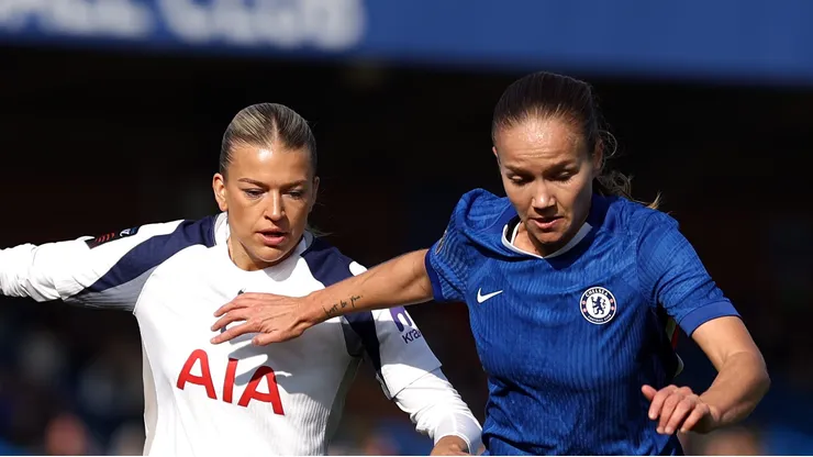 Chelsea x Tottenham pela WSL (Photo by Richard Heathcote/Getty Images)