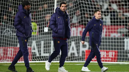 Com Rashford e Ferran Torres, Hansi Flick prepara Barcelona ofensivo contra o Mallorca. (Foto de Angel Martinez/Getty Images)