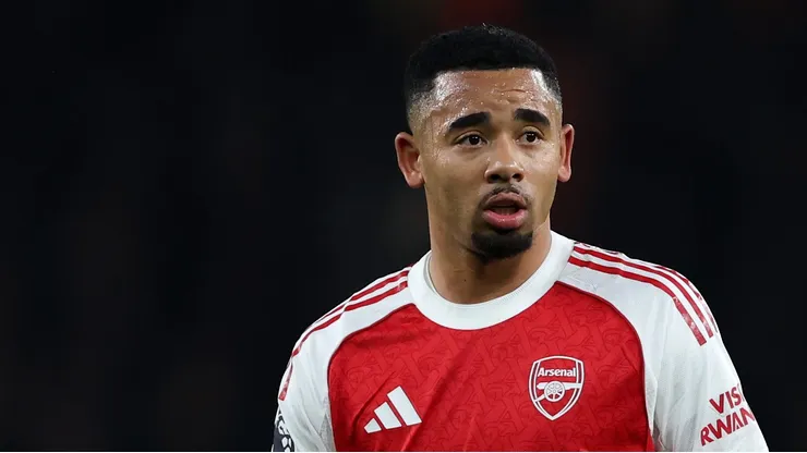 Gabriel Jesus vive grande fase pelo Arsenal. Foto: Justin Setterfield/Getty Images