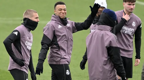 Relato de Valdebebas: Discussão entre Mbappé e Tchouaméni marca atividade do Real Madrid. Foto: IMAGO / Anadolu Agency
