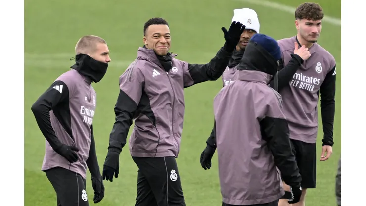 Relato de Valdebebas: Discussão entre Mbappé e Tchouaméni marca atividade do Real Madrid. Foto: IMAGO / Anadolu Agency
