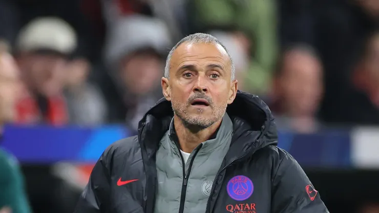 Luis Enrique pode renovar contrato com o PSG até 2030. (Photo by Alex Grimm/Getty Images)