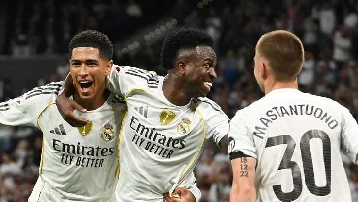 Real Madrid encara o Valencia sem Jude Bellingham e Vinícius Júnior;. (Photo by Denis Doyle/Getty Images)