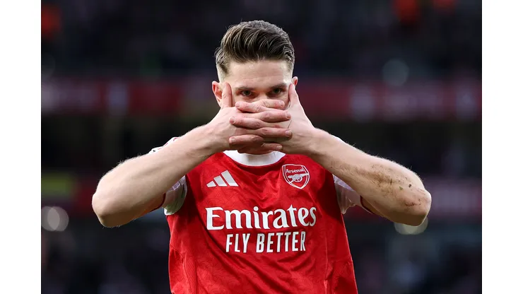 Eficiência escandinava: Gyökeres desbanca Haaland em recorte de gols no ano civil. (Foto de Justin Setterfield/Getty Images)