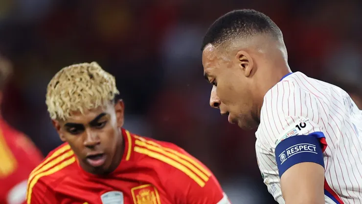 Espanha e França consolidam 'padrão europeu' e lideram projeções para o Mundial de 2026. (Foto de Alex Grimm/Getty Images)