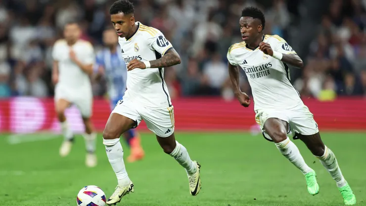 Rodrygo e Vinicius Júnior desfalcam o Real Madrid contra o Valencia