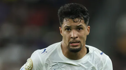 Marcos Leonardo é barrado pelo terceiro jogo seguido. Foto: Richard Pelham/Getty Images
