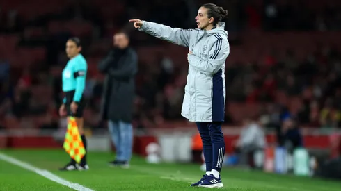 Renée Slegers exalta atuação coletiva da equipe contra o City – Foto: Molly Darlington/Getty Images
