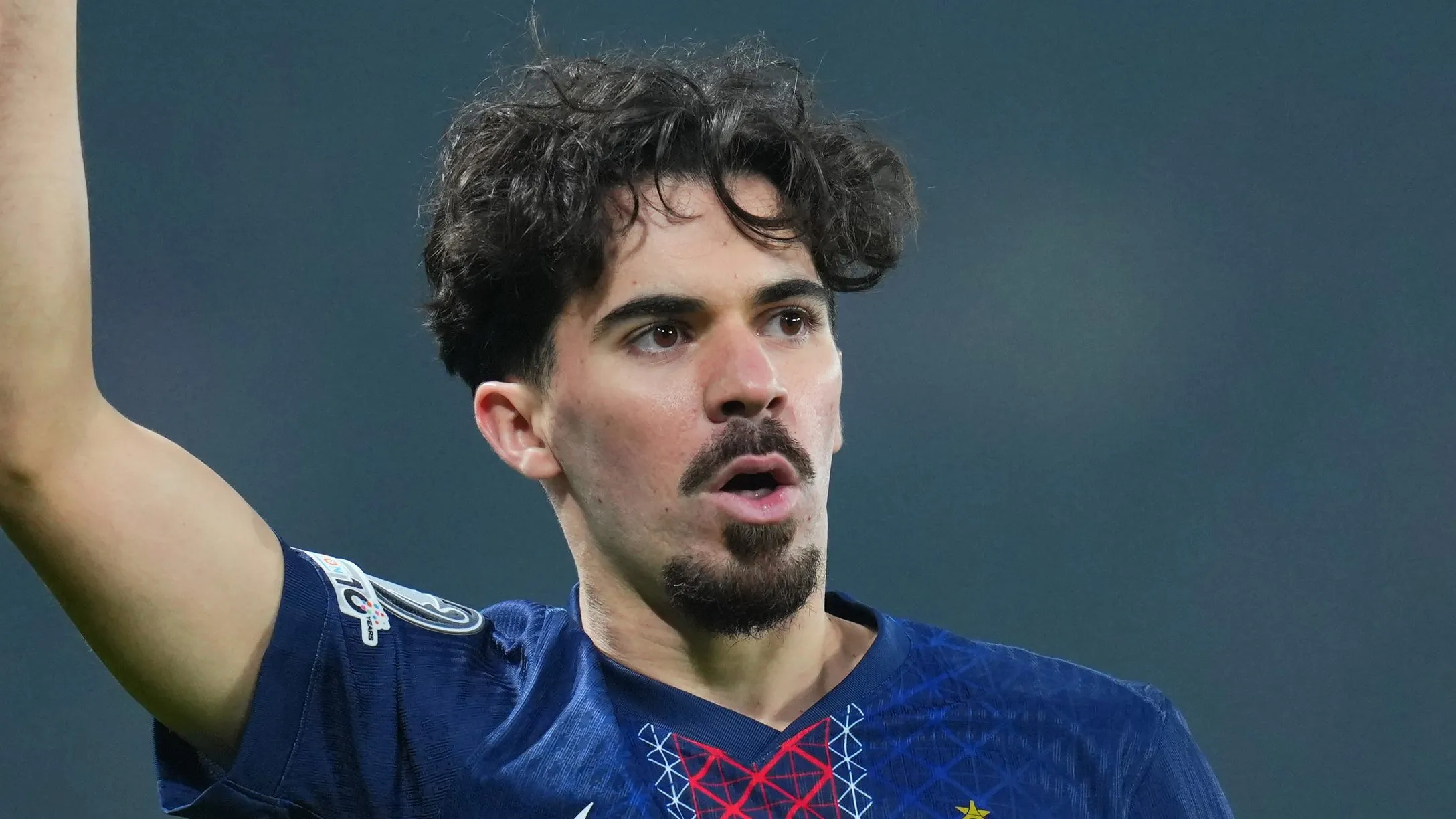 Vitinha em ação pelo PSG.