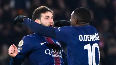 Com dois de Dembélé, PSG goleia Olympique de Marseille e dispara na ponta da tabela. (Foto de Federico Pestellini PsnewZ).
