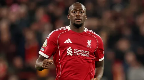 Konaté, zagueiro do Liverpool. (Photo by Kate McShane/Getty Images)
