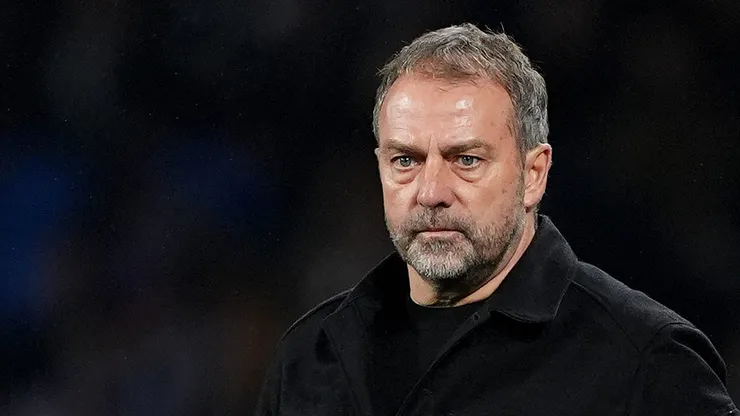 Hansi Flick deve deixar o Barça caso Laporta perca as eleições. Foto: Juan Manuel Serrano Arce/Getty Images