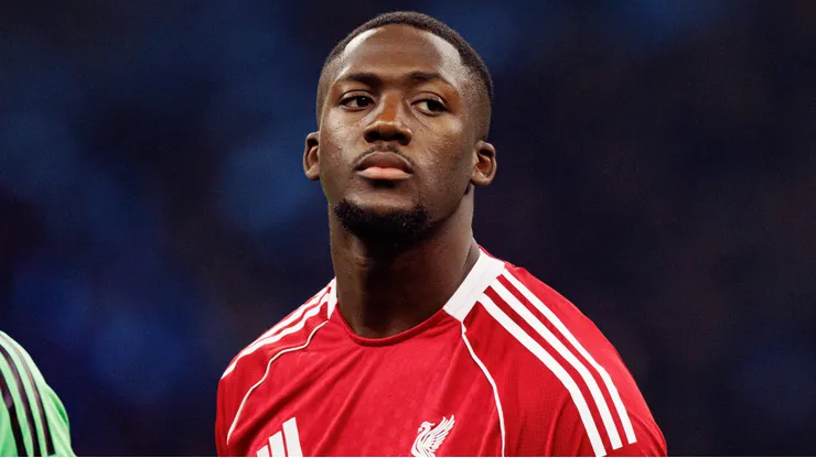 Ibrahima Konaté, do Liverpool, é alvo do Real Madrid e outros clubes. IMAGO / Ball Raw Images