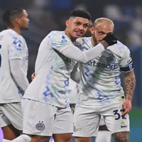 Luis Henrique, ex-Botafogo, desencanta na Inter de Milão e comemora