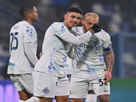 Luis Henrique, ex-Botafogo, desencanta na Inter de Milão e comemora