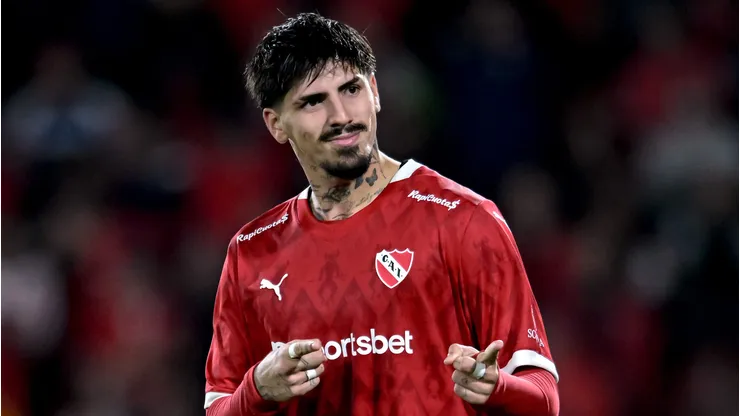 Kevin Lomonaco pelo Independiente (Photo by Marcelo Endelli/Getty Images)