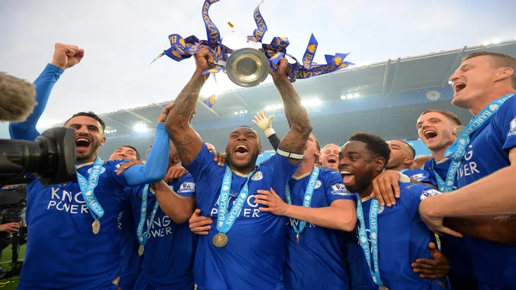 Leicester campeão da Premier League 2015/16 - Michael Regan/Getty Images