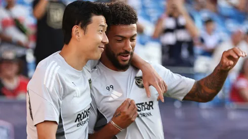 Denis Bouanga e Son. (Foto: Omar Vega/Getty Images)