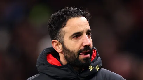 Benfica avalia Ruben Amorim caso José Mourinho assuma Portugal. (Photo by Carl Recine/Getty Images)
