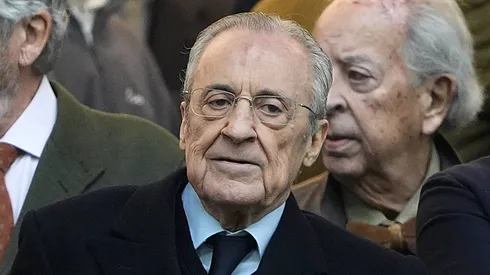 Florentino Pérez, presidente do Real Madrid, poderi financiar uma venda de um grande jogador. IMAGO / PsnewZ
