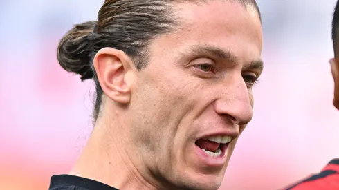 Filipe Luis, técnico do Flamengo.  (Photo by Rodrigo Valle/Getty Images)
