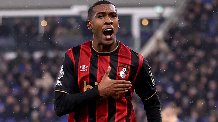 Rayan supera números de Gabigol na Europa após apenas três jogos pelo Bournemouth. (Foto: Carl Recine/Getty Images)