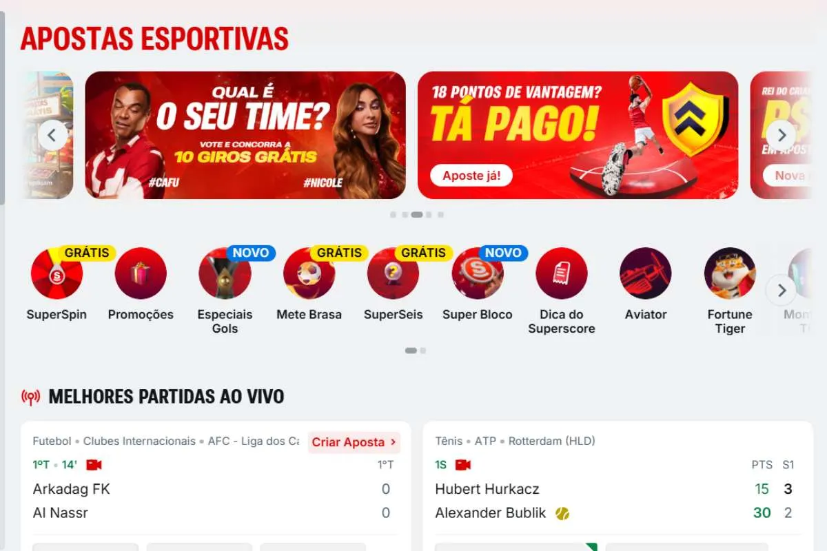 Plataforma conta com diversas promoções recorrentes para clientes cadastrados (Divulgação)