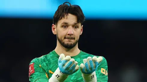 Tottenham entra na disputa com o Leeds pela contratação de James Trafford, do Manchester City.(Foto:Mark Thompson/Getty Images)
