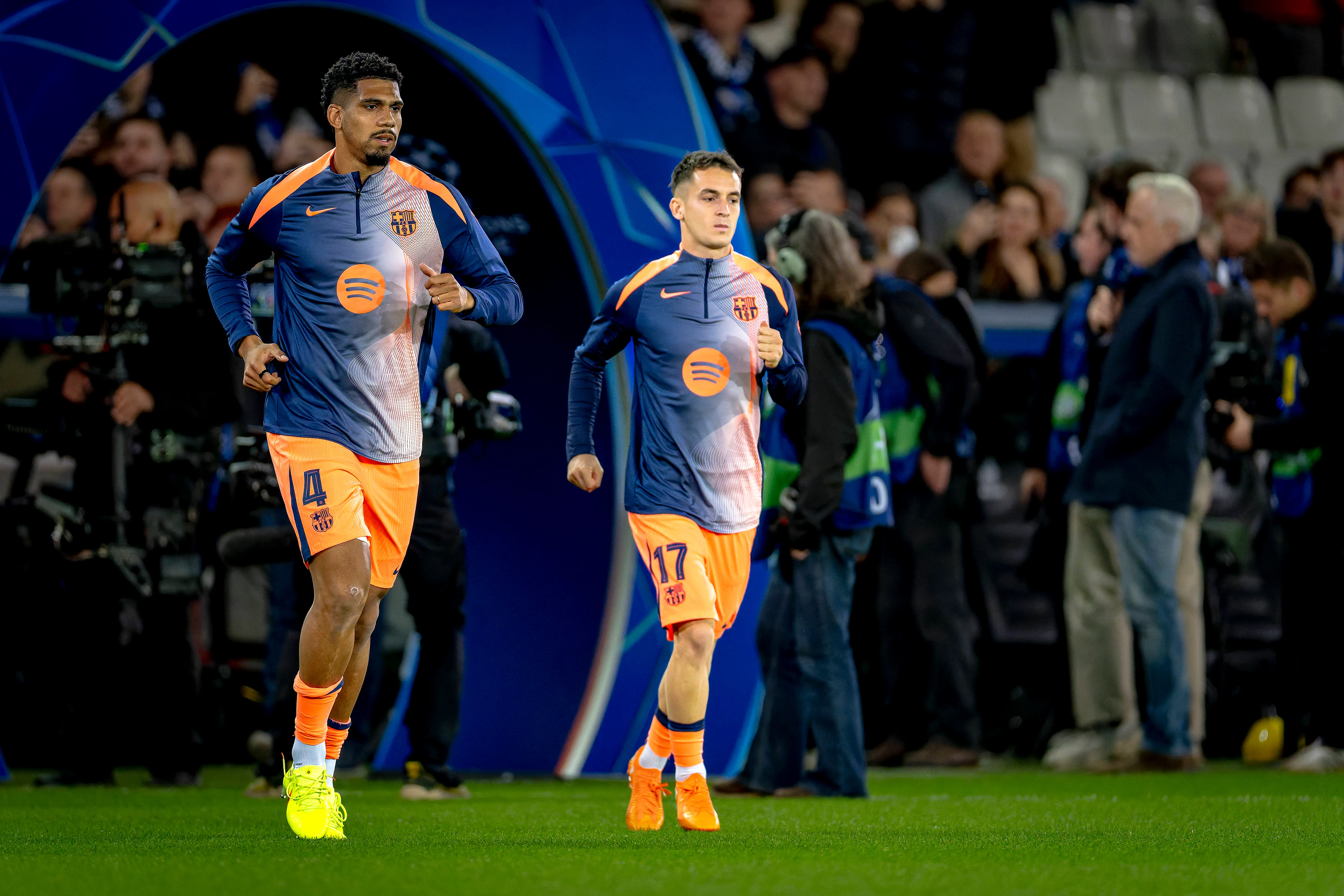 Ronald Araújo e Casadó, pelo Barcelona. Segundo o Football365, eles foram oferecidos ao Manchester United para ter Rashford. IMAGO /&nbsp;Imagens DeFodi