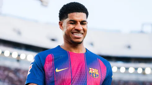 Barcelona oferece 2 jogadores do elenco ao United para ter Rashford. IMAGO/ Joan Gosa
