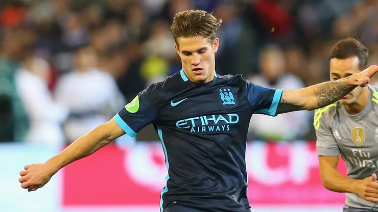 Bruno Zuculini pelo Manchester City. (Foto: Quinn Rooney/Getty Images)